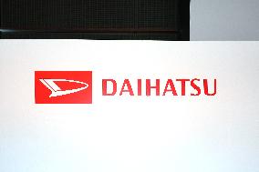 Daihatsu Motor Co. signboard and logo